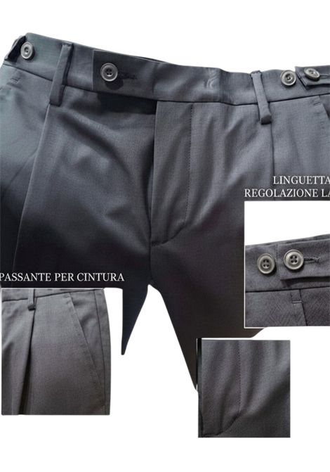 Pantalone Michael Coal Uomo Slim Fit con Pinces MICHAEL COAL | Pantaloni | MC1.FREDERICK1CM51